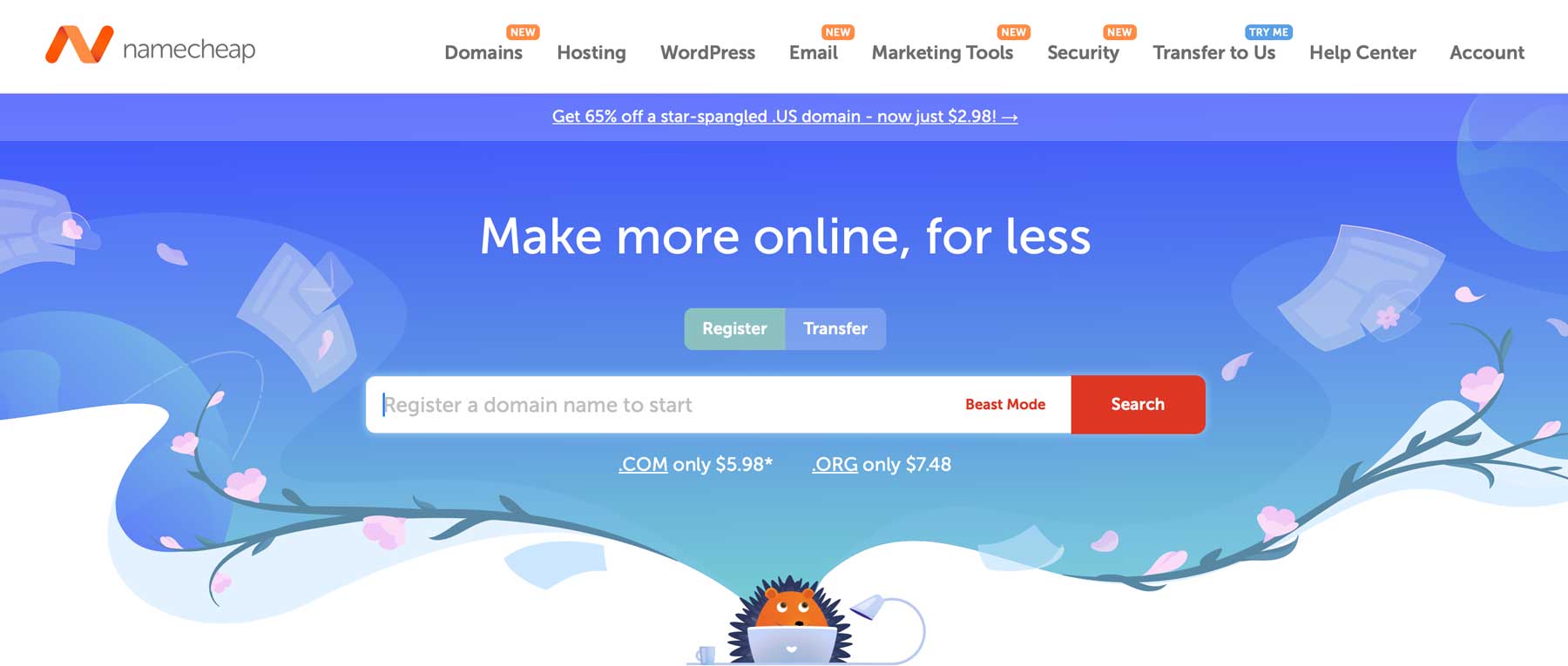 Namecheap domain registrar