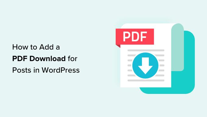 Adding a PDF download option to your WordPress posts and pages