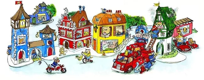 coolest google doodles, richardscarry