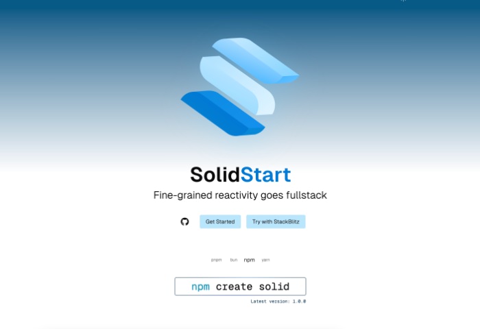 SolidJS framework