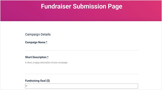 Create peer-to-peer fundraising campaign