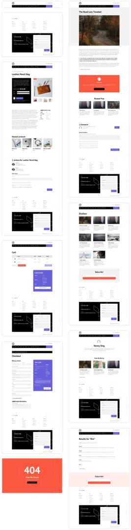 Brokerage Firm theme builder pack