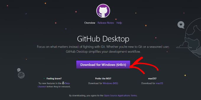 Download the GitHub client