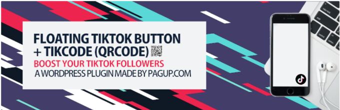 Floating TikTok button plugin