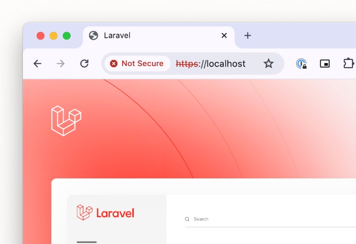 Laravel Application Running on Localhost