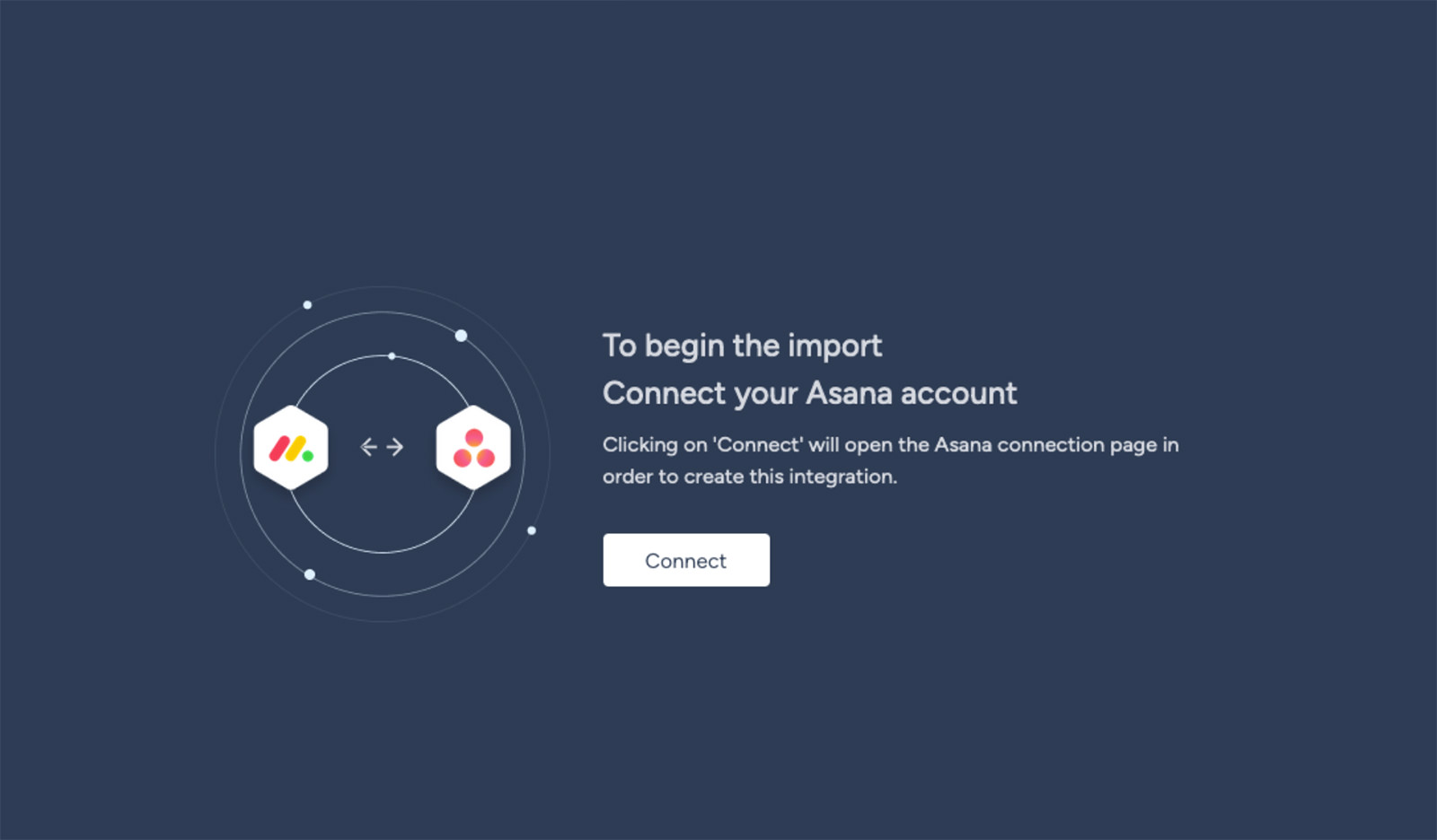 Connect Asana account