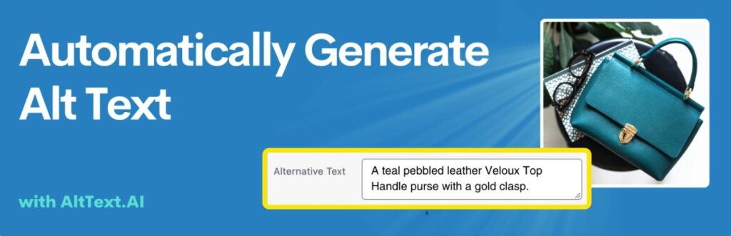 The Alt Text AI WordPress plugin listing image at WordPress.org