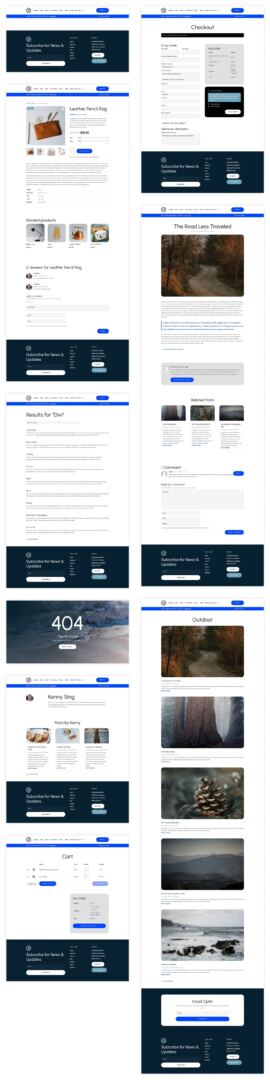 Water Non Profit Theme Builder Pack