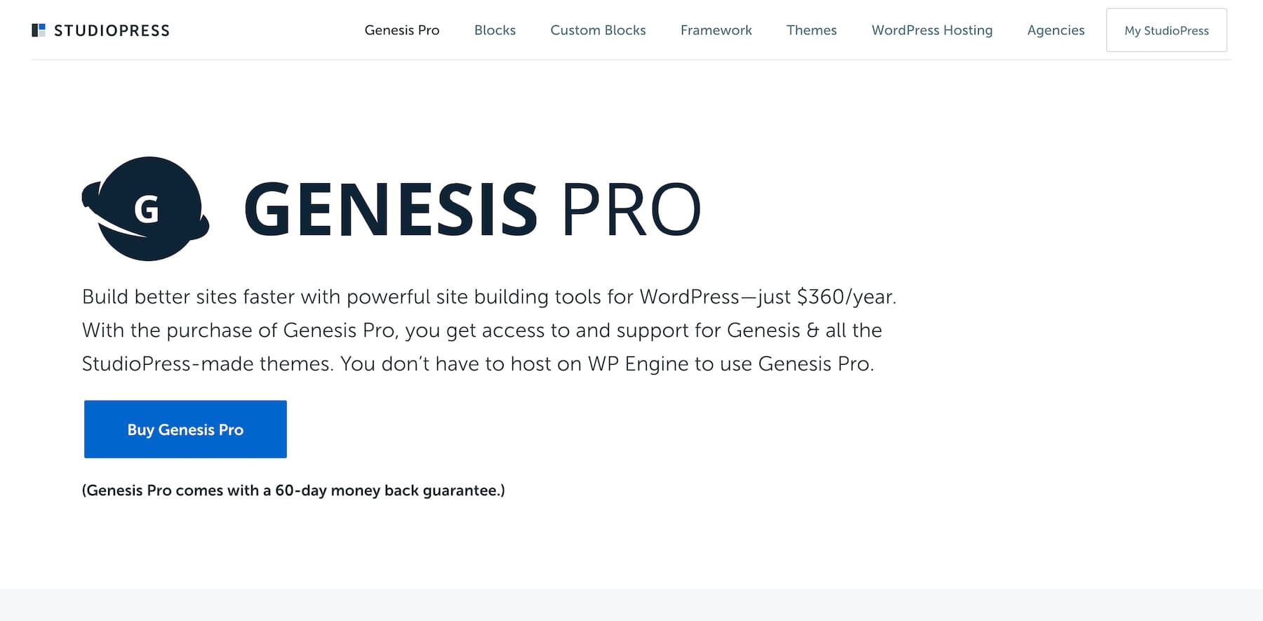 genesis pro theme