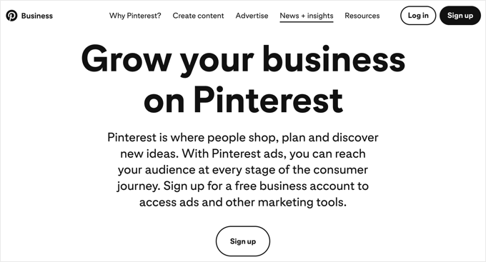 Create a Pinterest Business Account