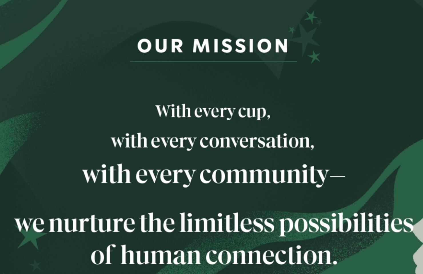 Imagery from Stabrucks’ mission statement pageIMG name: Starbucks