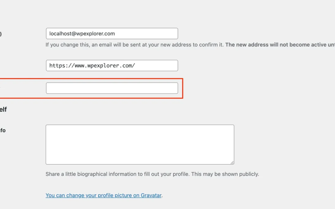 How you can Set a Media Symbol for Person Avatar in WordPress