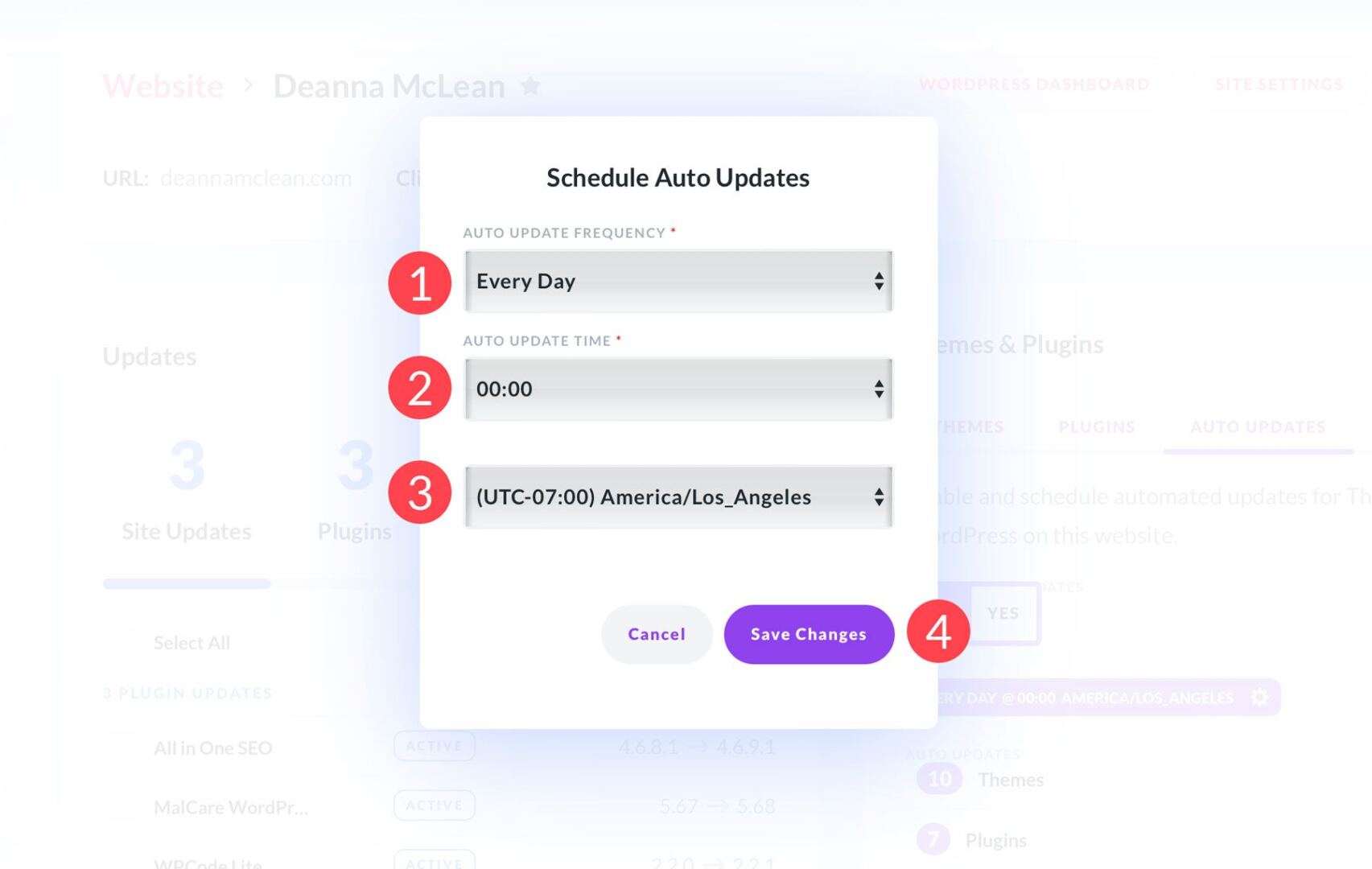 auto updates with Divi Dash