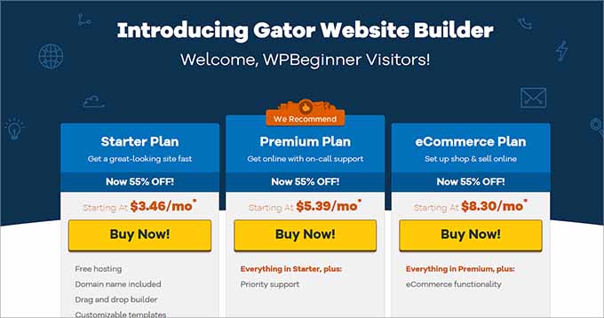 Gator Website Builder