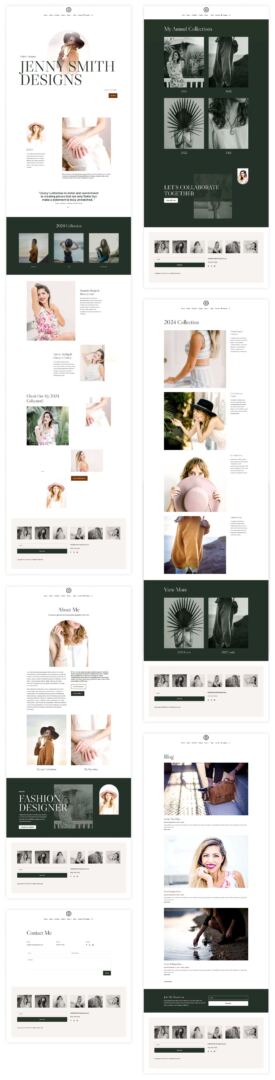 fashion starter site for Divi