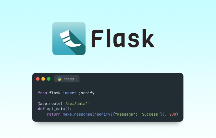 Flask HTTP requests illustration