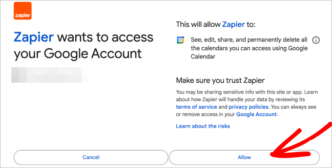 Connect Google Calendar with Zapier