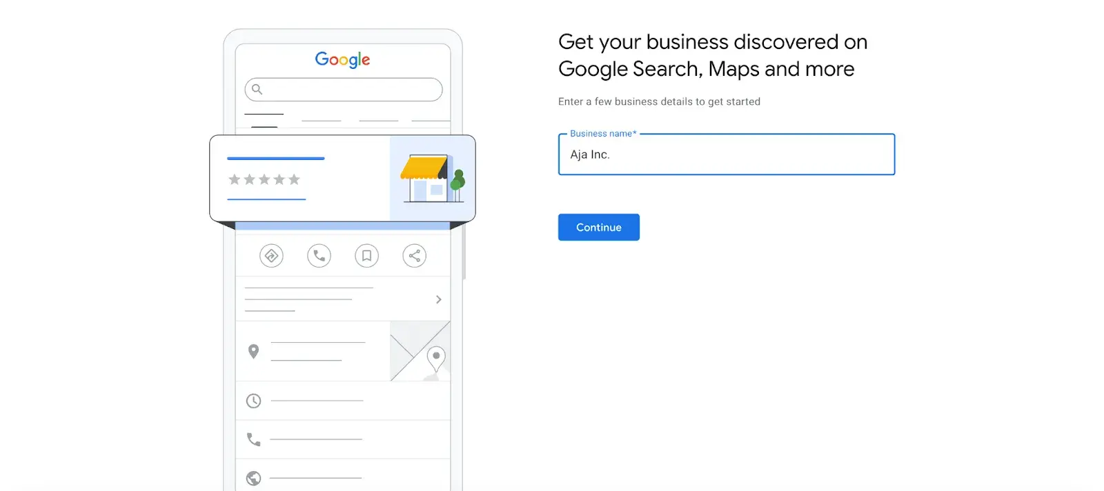 how to create a Google My Business listing