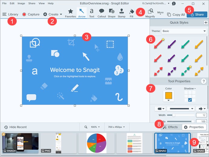 Snagit app for macOS