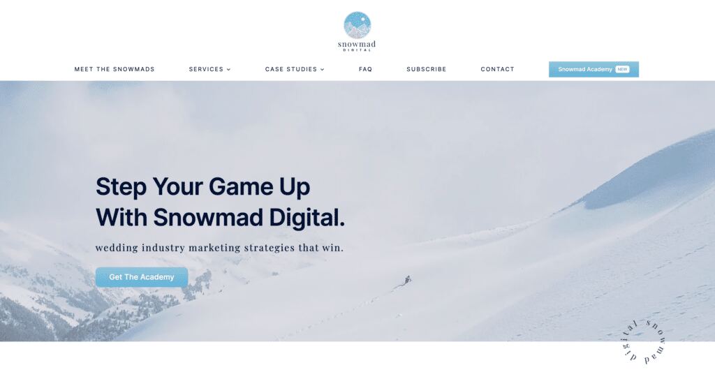 snowmad digital website