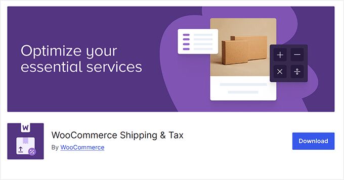 WooCommerce Shipping and Tax