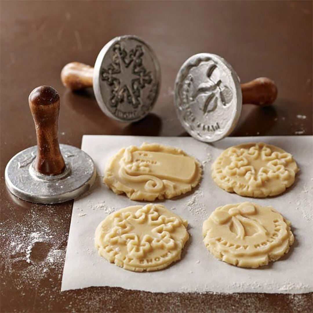 Holiday Cast Cookie Stamps