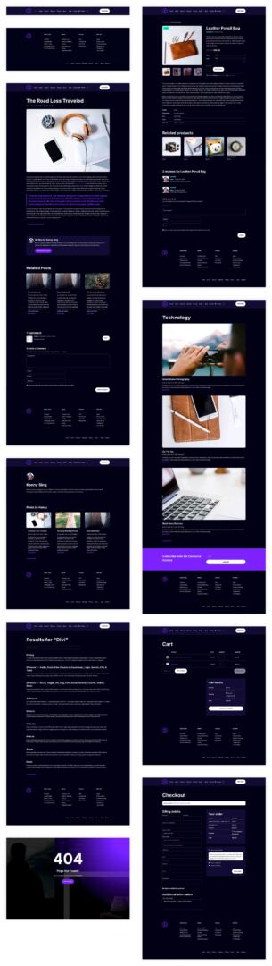 AI starter site for Divi