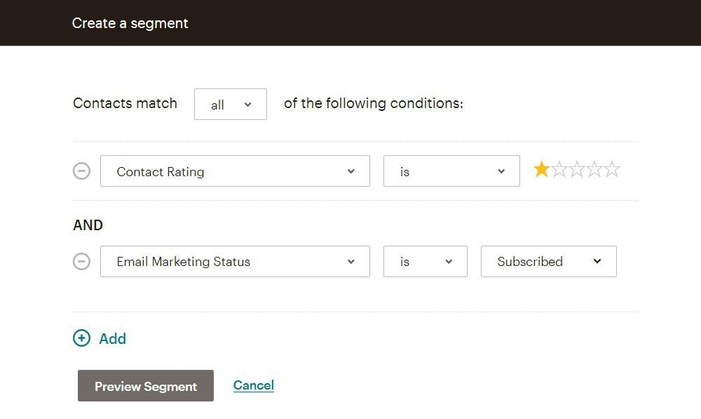 Clean Lists by Engagement Mailchimp