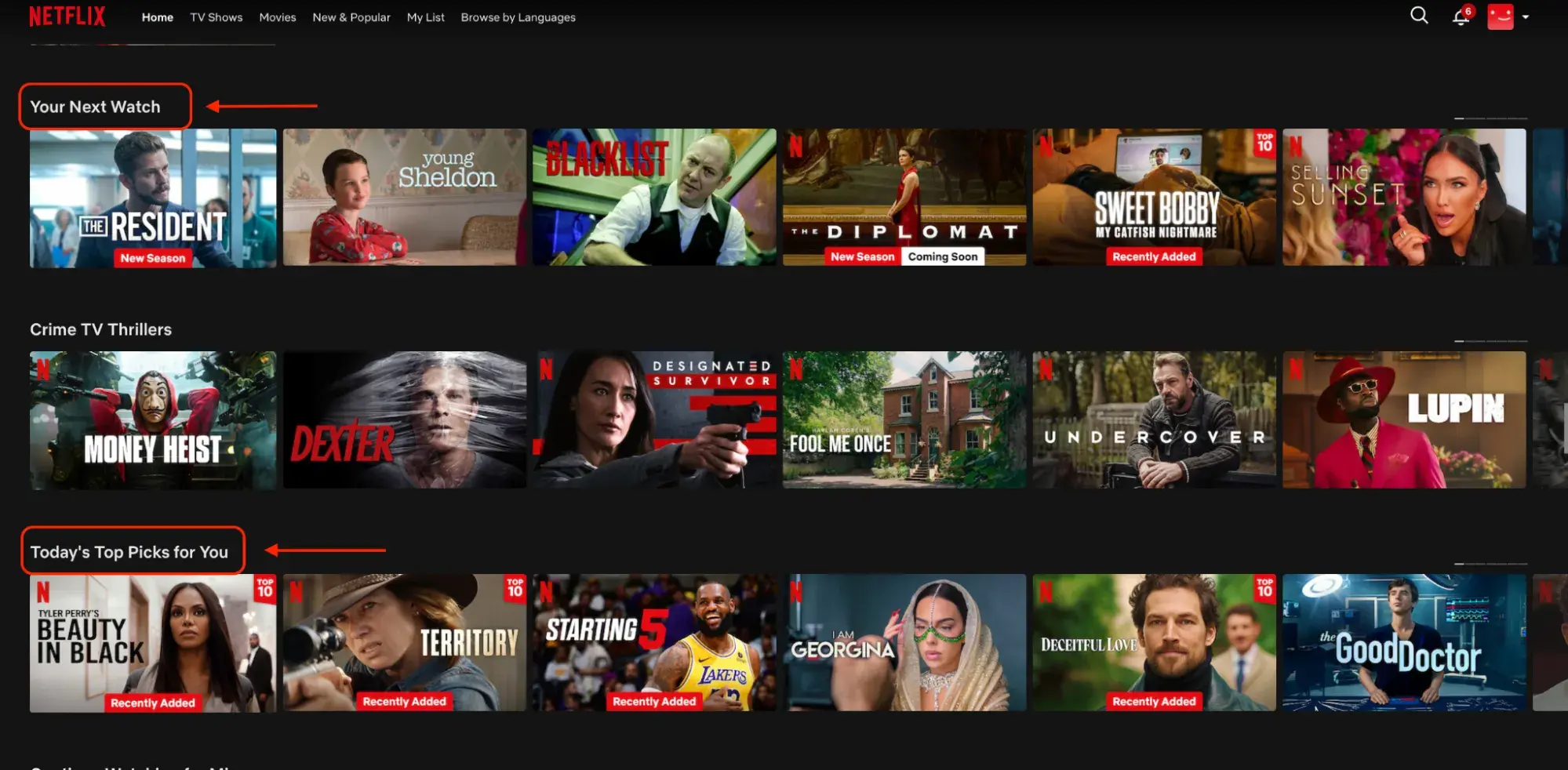 Netflix uses AI to tailor content recommendations