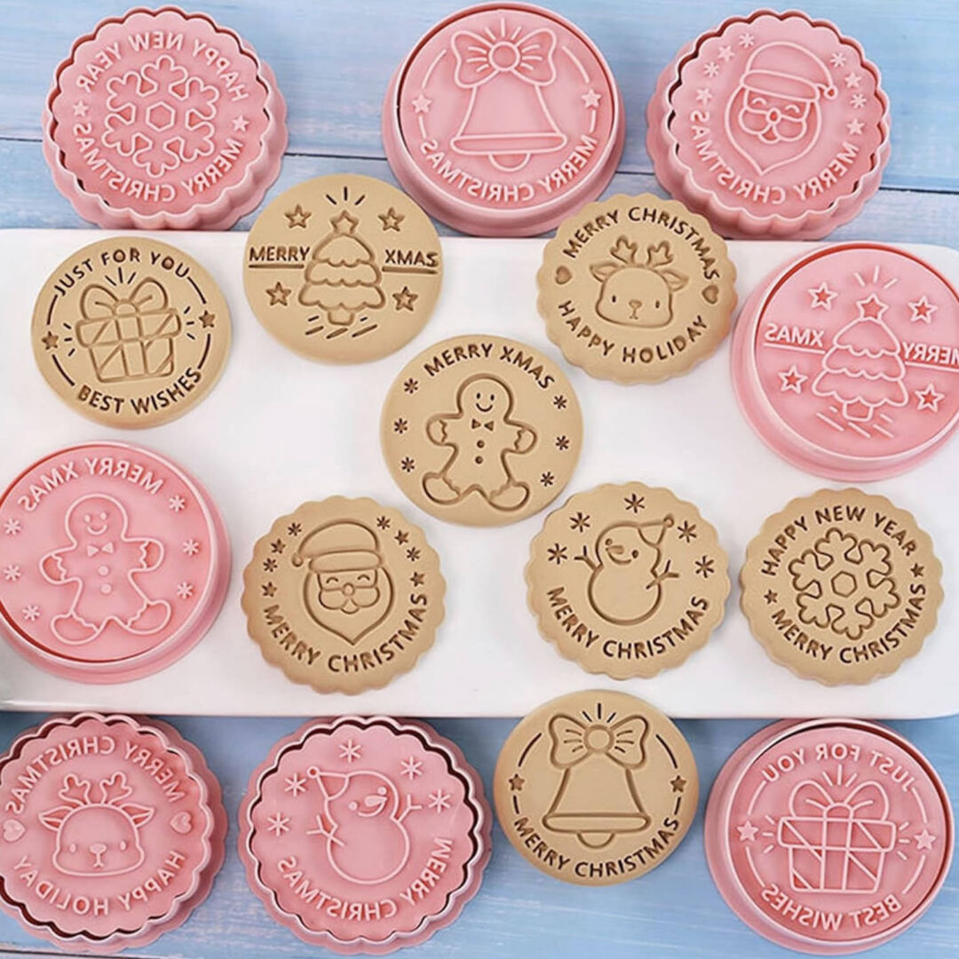 Christmas Cookie Cutters and Stamps