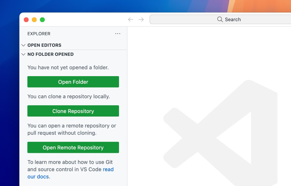 Visual Studio Code interface showcasing GitHub Copilot integration for AI-powered coding