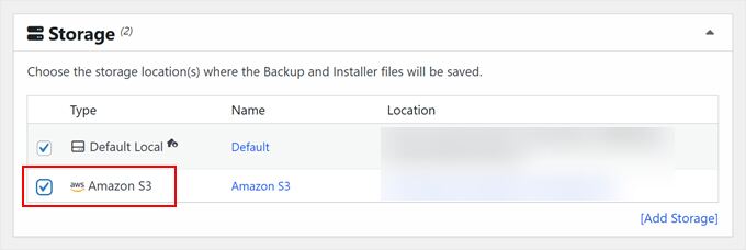 Backing up a WordPress site to Amazon S3