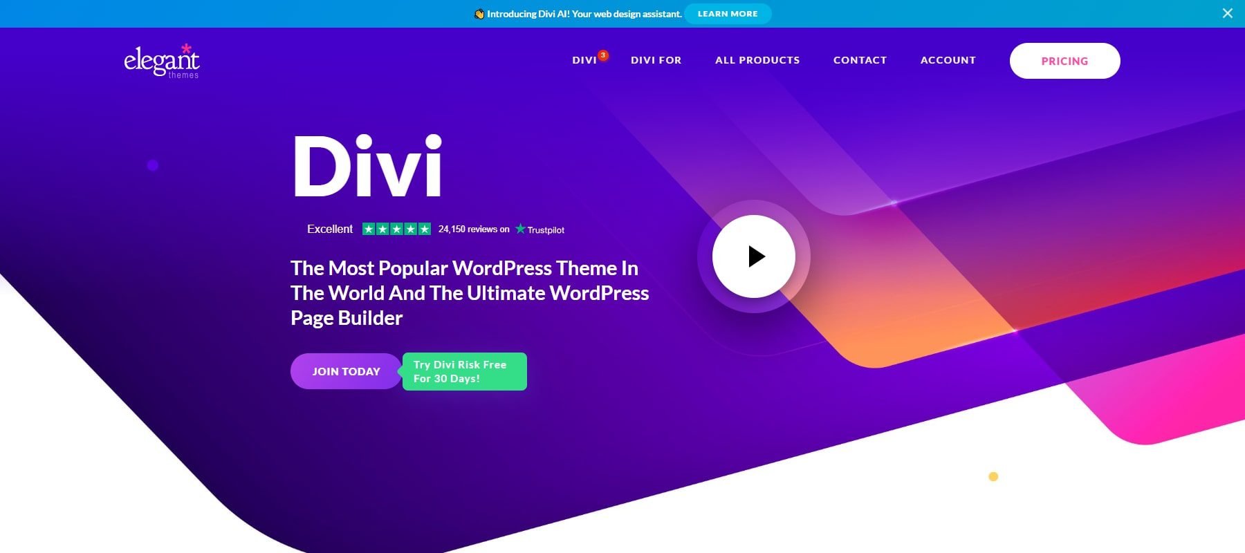 elegant themes divi theme