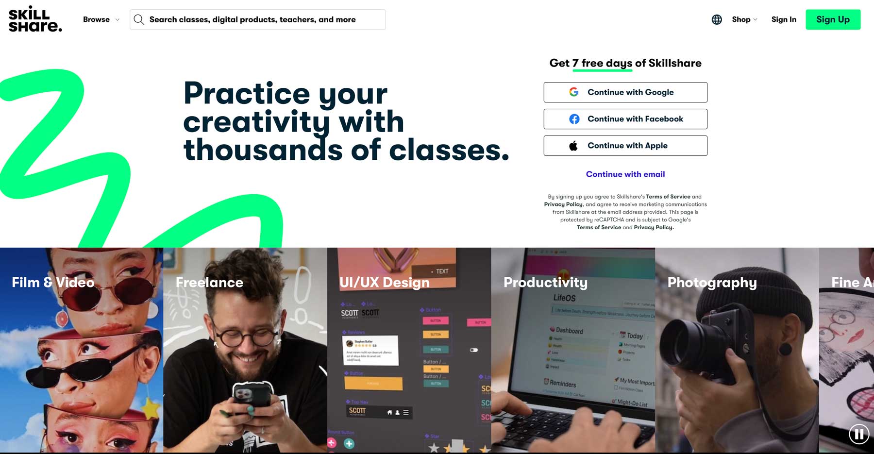 Skillshare get web design clients