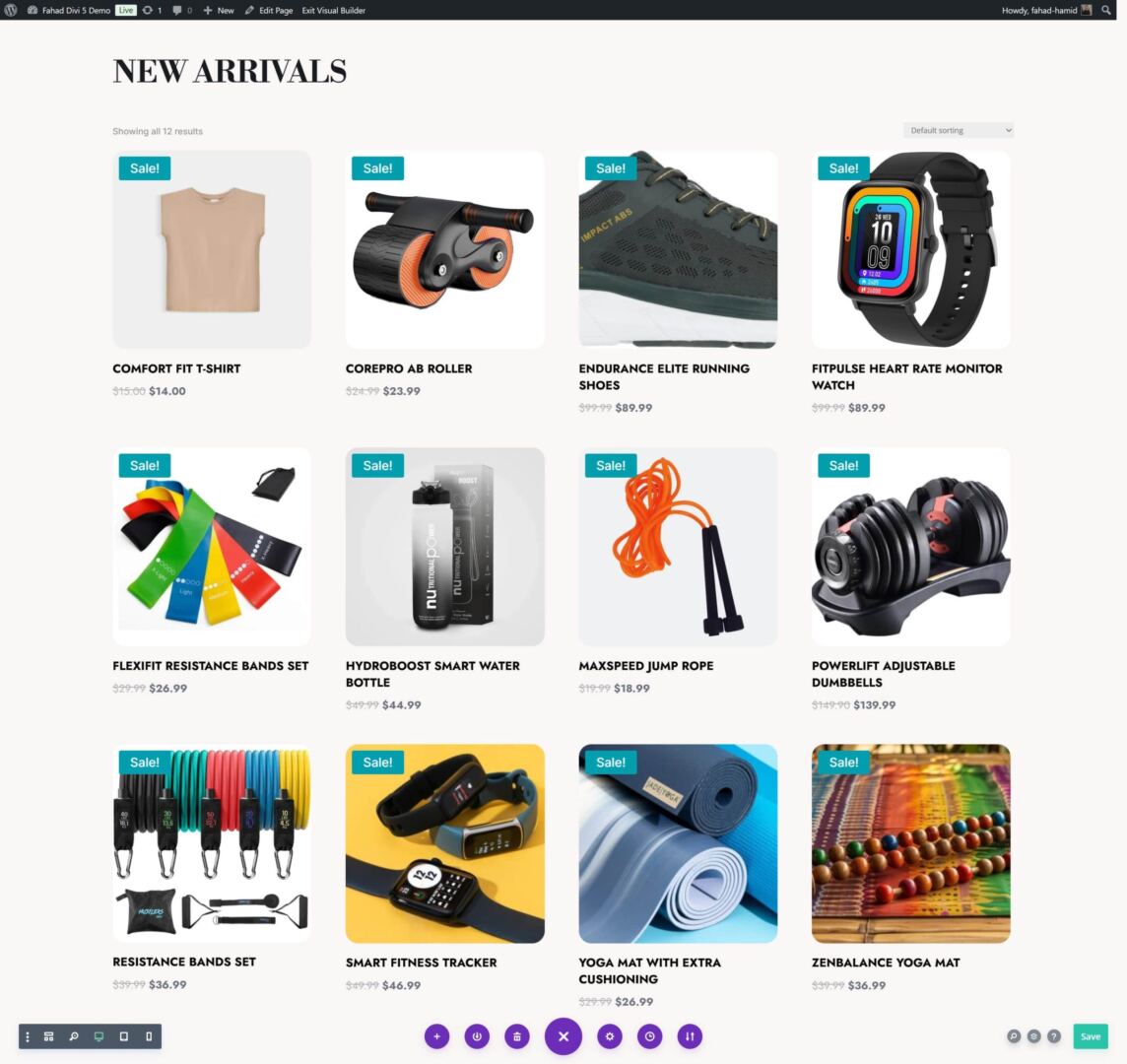 woocommerce all products