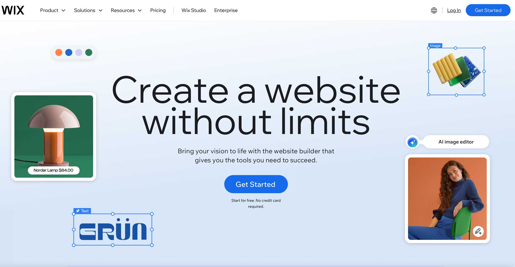 Wix website builder