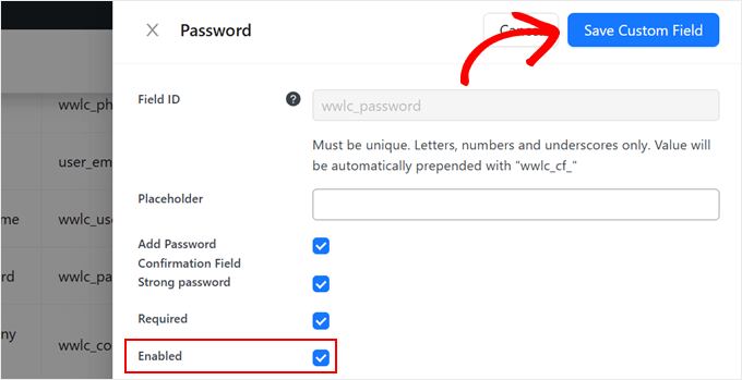 Saving changes to Wholesale Suite registration fields