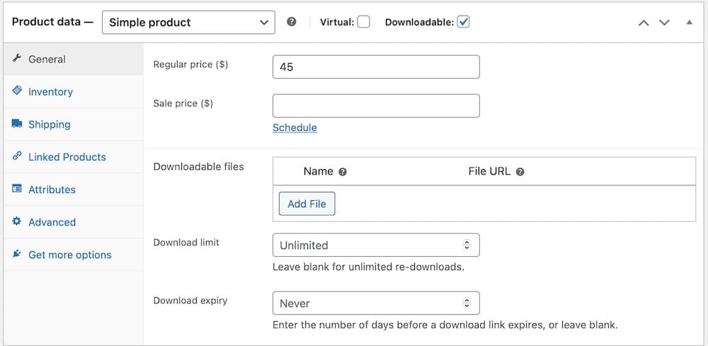 add product pricing
