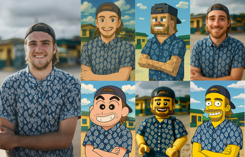 ChatGPT AI image generation example in Studio Ghibli style