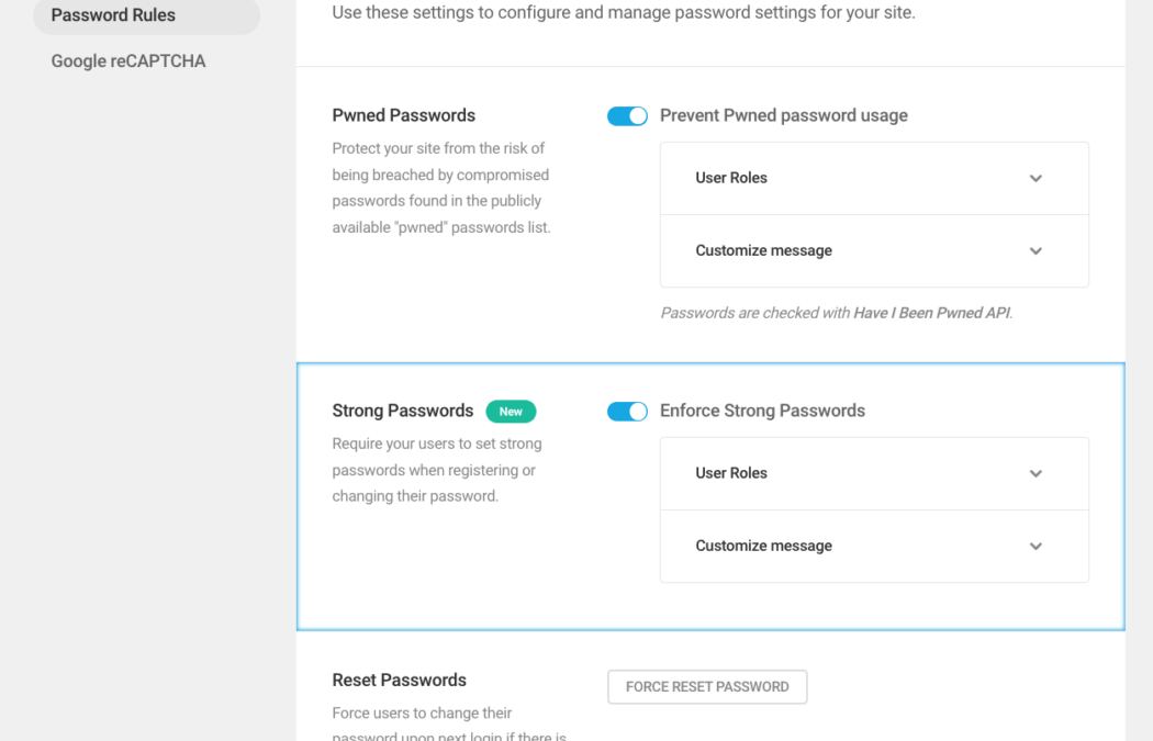 Defender Professional v5.1 — Taking the “Vulnerable” Out of WordPress Passwords