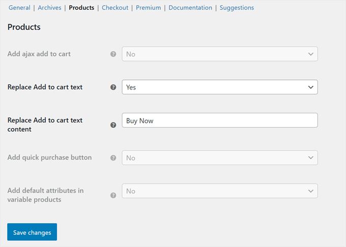 Configuring the single product page settings in Direct Checkout plugin
