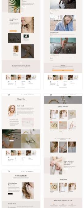 New Starter Web site for Jewellery Designers (Fast Set up)