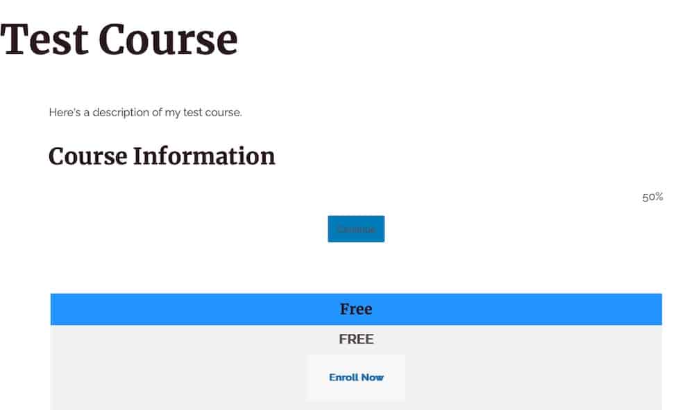 A screenshot of the dialog for creating a new online course within the LifterLMS WordPress plugin for education.