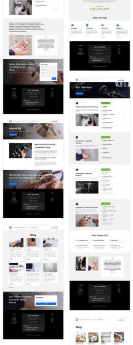 New Starter Website online for Locksmiths (Fast Set up)