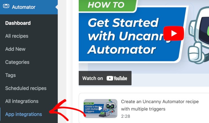 Uncanny Automator app integrations
