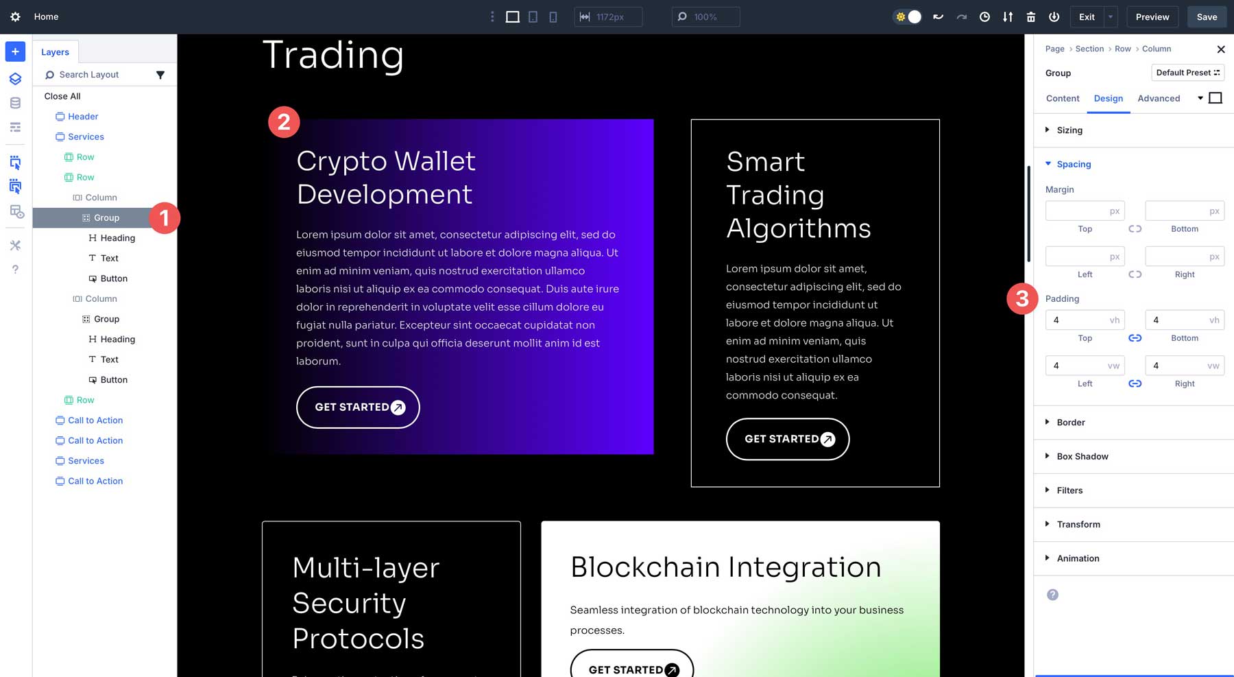 advanced units in Divi 5