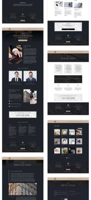 New Legal professional Starter Website online for Divi (Fast Set up)