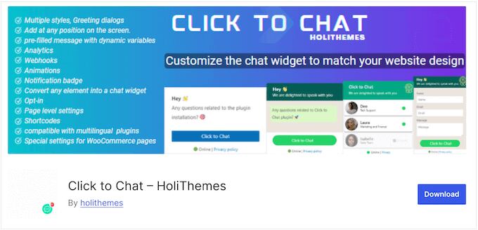 How to add WhatsApp live chat to your WordPress blog or website