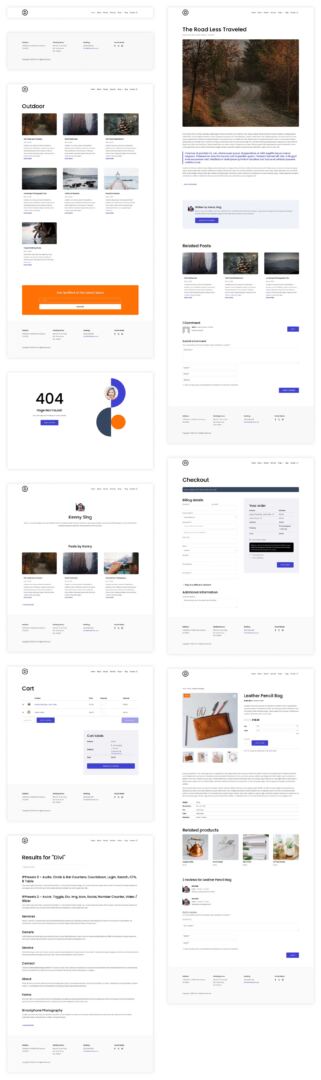 Dentist starter site for Divi