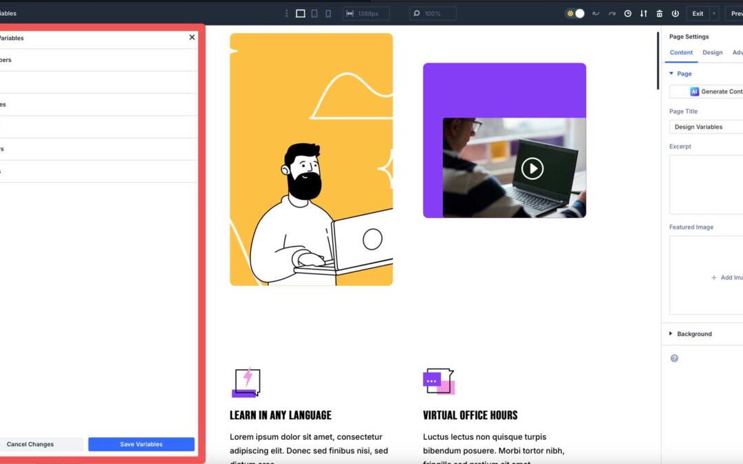 The usage of Divi 5’s Design Variables To Transform An Environment friendly Internet Fashion designer
